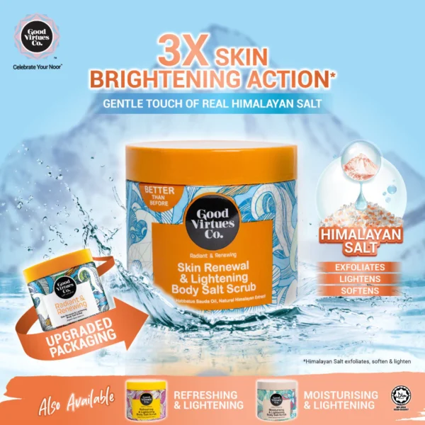 Radiant & Renewing Body Salt Scrub