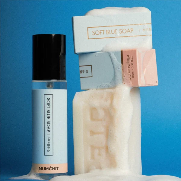 Soft Blue Soap Fabric Perfume